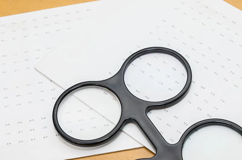 フリッパーレンズを用いた調節効率検査